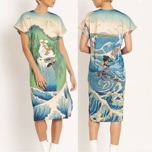 Blackmilk Aang & Korra Midi Dress (Worn Once) Limited